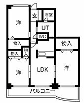 兵庫県明石市大久保町西脇（賃貸マンション3LDK・3階・75.46㎡） その2