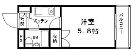 兵庫県姫路市南駅前町（賃貸マンション1K・5階・14.20㎡） その2