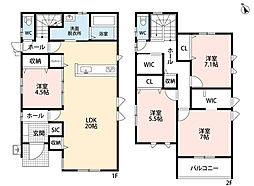 田川市伊田11期 2号棟 新築戸建
