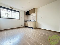 山陽電鉄本線 西新町駅 徒歩13分の賃貸アパート 1階2DKのリビング/ダイニング