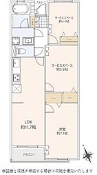 間取図画像 2SLDK
