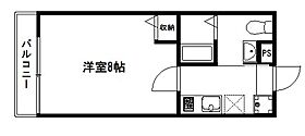 フラッティ丸太町御前 313 ｜ 京都府京都市上京区御前通下立売下る下之町412-1（賃貸マンション1K・3階・23.19㎡） その2