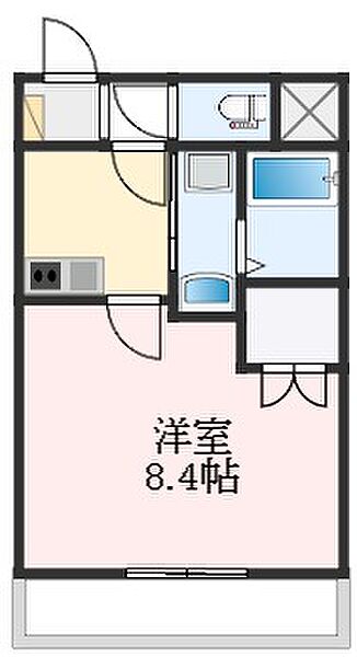 オレンジクレストB ｜大阪府和泉市一条院町(賃貸アパート1K・1階・30.00㎡)の写真 その2