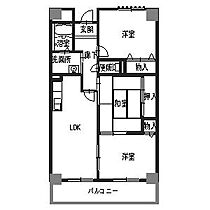 パルティール小柴  ｜ 大阪府和泉市肥子町2丁目（賃貸マンション3LDK・5階・66.30㎡） その2