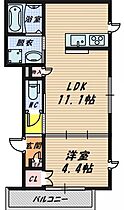 大阪府堺市西区浜寺元町5丁（賃貸マンション1LDK・2階・38.90㎡） その2