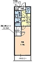 モンサント旭町  ｜ 大阪府泉大津市旭町（賃貸アパート1K・2階・27.00㎡） その2