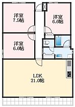 メイプルコート諏訪ノ森  ｜ 大阪府堺市西区浜寺船尾町西2丁（賃貸マンション3LDK・3階・87.00㎡） その2