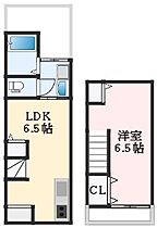 東羽衣テラスハウス  ｜ 大阪府高石市東羽衣5丁目（賃貸アパート1LDK・1階・34.88㎡） その2