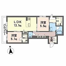 SouthMaisonさくら（ホームズ用）  ｜ 大阪府堺市西区鳳北町4丁（賃貸マンション2LDK・2階・64.80㎡） その2