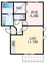 大阪府堺市中区深井中町（賃貸アパート1LDK・2階・46.47㎡） その2