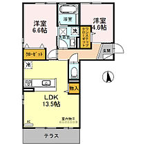 ビスターレ  ｜ 大阪府泉大津市曽根町1丁目（賃貸アパート2LDK・3階・58.76㎡） その2