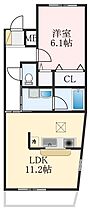 大阪府和泉市王子町3丁目（賃貸マンション1LDK・1階・43.40㎡） その2