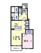 大阪府泉大津市板原町4丁目（賃貸アパート1LDK・1階・45.72㎡） その2