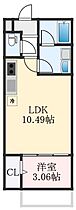 大阪府堺市西区浜寺石津町中4丁（賃貸アパート1LDK・1階・33.30㎡） その2