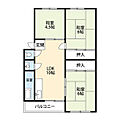 取石石田団地1階4.5万円