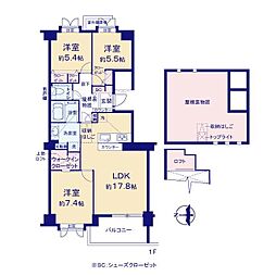 中央線 武蔵境駅 バス9分 日本製鋼住宅前下車 徒歩4分