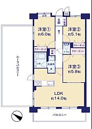 青梅線 中神駅 徒歩15分