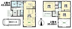 中央線 東小金井駅 徒歩18分