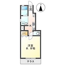 ＶｉｌｌａＳｏｌｅｉｌ  ｜ 岡山県倉敷市八王寺町（賃貸アパート1K・1階・27.29㎡） その2