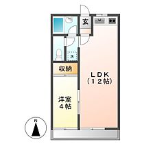 岡山県倉敷市中庄（賃貸アパート1LDK・2階・33.12㎡） その2