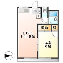 岡山県倉敷市中庄（賃貸アパート1LDK・2階・36.64㎡） その2