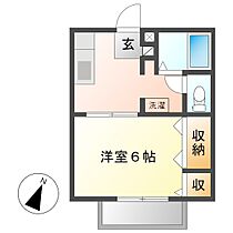 岡山県倉敷市浜町2丁目（賃貸アパート1K・2階・24.84㎡） その2