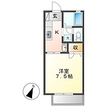 岡山県総社市井手（賃貸アパート1K・2階・24.85㎡） その2