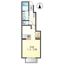 岡山県総社市中央4丁目（賃貸アパート1R・1階・32.90㎡） その2