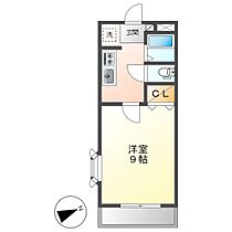 岡山県総社市溝口（賃貸アパート1K・1階・24.75㎡） その2