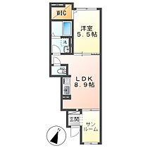 岡山県小田郡矢掛町矢掛（賃貸アパート1LDK・1階・40.11㎡） その2