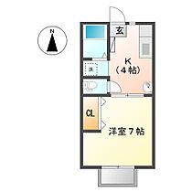 岡山県倉敷市藤戸町天城（賃貸アパート1K・1階・28.02㎡） その2