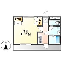 メルヴェール  ｜ 岡山県倉敷市福島（賃貸アパート1K・1階・28.56㎡） その2