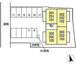 岡山県倉敷市日ノ出町1丁目（賃貸アパート1LDK・2階・35.30㎡） その30