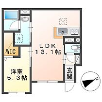 岡山県倉敷市大内（賃貸アパート1LDK・1階・44.40㎡） その2