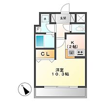 岡山県倉敷市幸町（賃貸マンション1R・7階・32.20㎡） その2