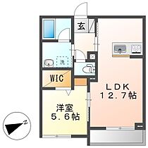 ル・コキヤージュ  ｜ 岡山県倉敷市福島（賃貸アパート1LDK・2階・43.95㎡） その2