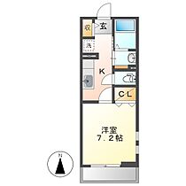 ポミエ  ｜ 岡山県倉敷市中庄（賃貸アパート1K・2階・27.18㎡） その2