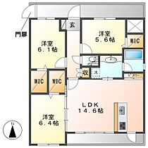 ビバリーグランディ  ｜ 岡山県倉敷市大島（賃貸マンション3LDK・2階・79.84㎡） その2