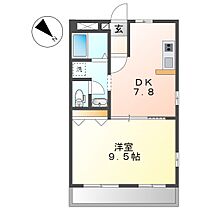 フィネス三冠  ｜ 岡山県倉敷市児島下の町2丁目（賃貸マンション1DK・2階・38.88㎡） その2