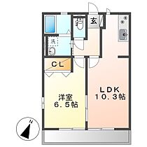 コーポアイビー  ｜ 岡山県倉敷市児島小川1丁目（賃貸アパート1LDK・2階・40.74㎡） その2