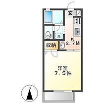 ディアエスタＢ  ｜ 岡山県倉敷市連島町西之浦（賃貸アパート1K・1階・24.81㎡） その2