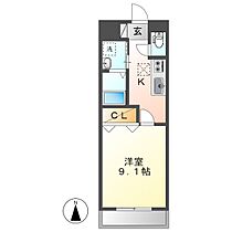 岡山県倉敷市児島稗田町（賃貸アパート1K・1階・31.02㎡） その2