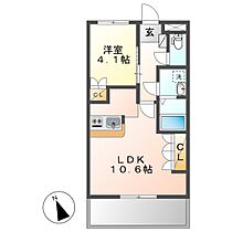 フリージア  ｜ 岡山県倉敷市神田1丁目（賃貸アパート1LDK・1階・36.00㎡） その2