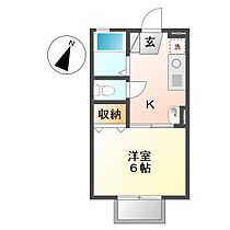 岡山県倉敷市連島中央2丁目（賃貸アパート1K・1階・23.40㎡） その2