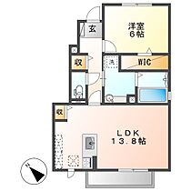 岡山県倉敷市児島稗田町（賃貸アパート1LDK・1階・51.15㎡） その2