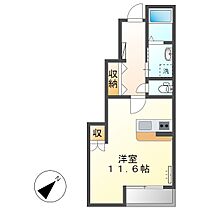 岡山県倉敷市浦田2550-2（賃貸アパート1K・1階・42.18㎡） その2