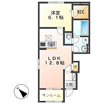 ラ・セレーナソワII 101 ｜ 岡山県倉敷市北畝4丁目16-8（賃貸アパート1LDK・1階・50.13㎡） その2