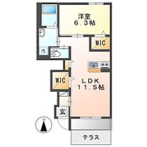 岡山県倉敷市東塚2丁目（賃貸アパート1LDK・1階・46.00㎡） その2