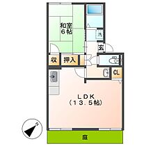 岡山県倉敷市福田町古新田（賃貸アパート1LDK・1階・46.09㎡） その2