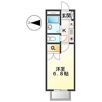 エスポワール  ｜ 岡山県倉敷市連島町西之浦（賃貸アパート1K・1階・20.02㎡） その2